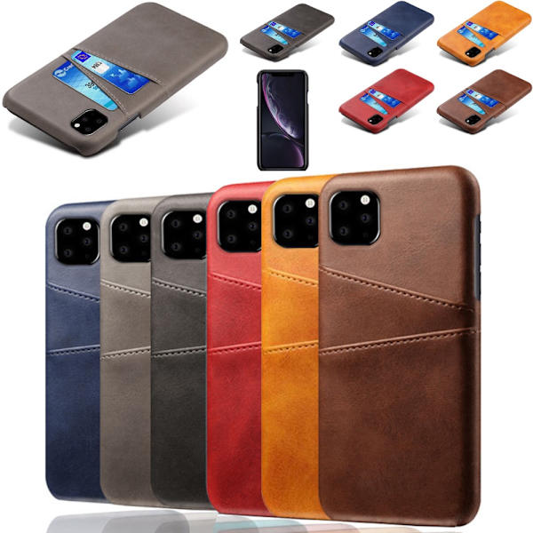 iPhone 11 -kotelo korttipidikkeellä Grey Iphone 11
