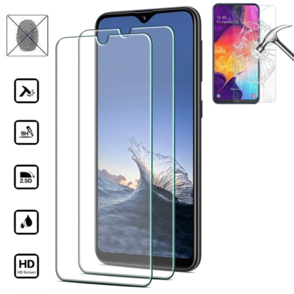 Näytönsuoja Samsung A51 / A71 / A42 / A41 / A21S kansi Galaxy 2kpl - Transparent SAMSUNG A21S