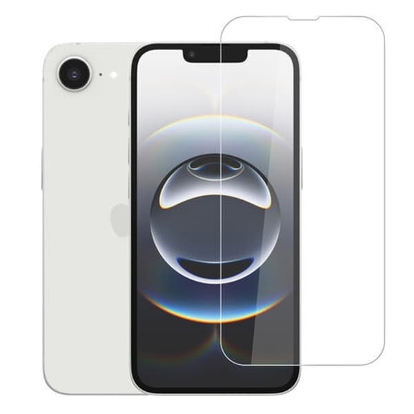3-pak iPhone 16e Skærmbeskytter Hærdet Glas Premium