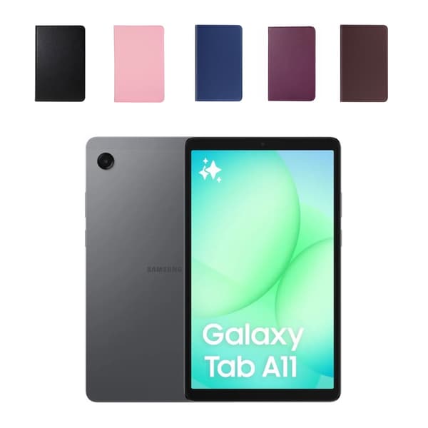 1SWEDEN 360 etui til Samsung Galaxy Tab A11 cover sort - Sort Sort