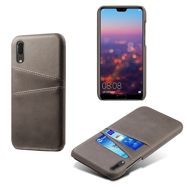 Huawei P20 -kotelo korttipaikalla Punainen Huawei P20
