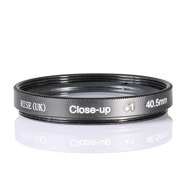 40.5 mm +1 close up- / makro- / närbildsfilter Svart
