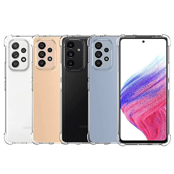 Samsung A53/A33/A13/A52/A42/A12/A40/A20e kuori - Transparent A12 4G Samsung Galaxy