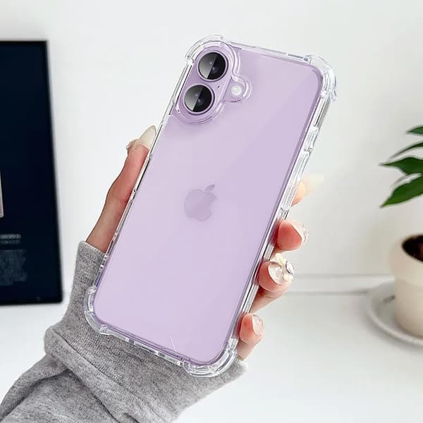 Iphone 17 skal etui Army V3 - Transparent Iphone 17