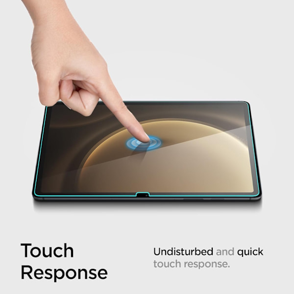 Samsung Galaxy Tab S9 FE+ Plus -näytönsuoja karkaistu lasi 9H läpinäkyvä  