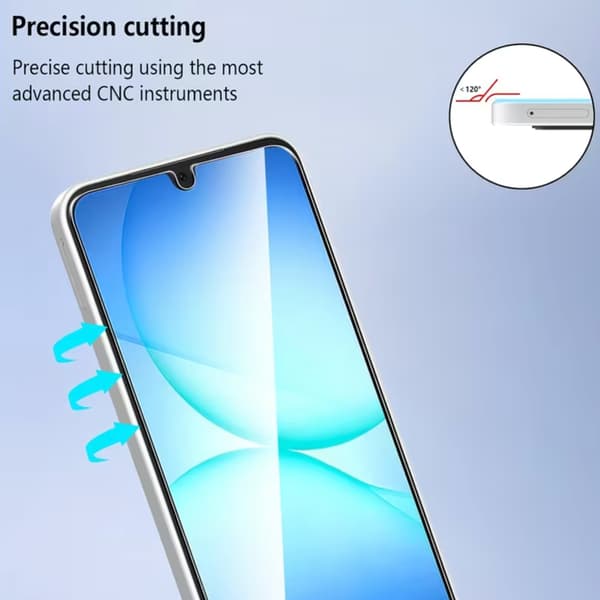 2-Pack Samsung Galaxy A17 Skärmskydd Härdat Glas Premium