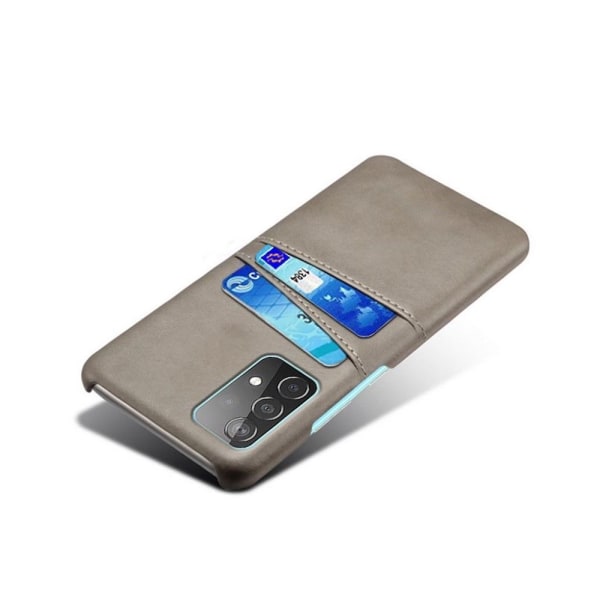 Korttipidike Samsung A33 -kuori mobiilikuoren reikä laturikuulokkeille - Sininen Samsung Galaxy A33 5G