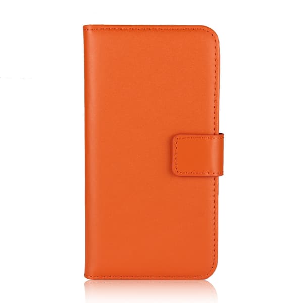 Fodral för Samsung Galaxy S26 plånboksfodral skal orange - Orange
