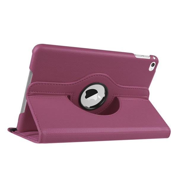 Beskyttelse 360° rotation iPad mini 4/5 etui sæt skærmbeskytter cover - Lilla Ipad Mini 5/4 2019/2015