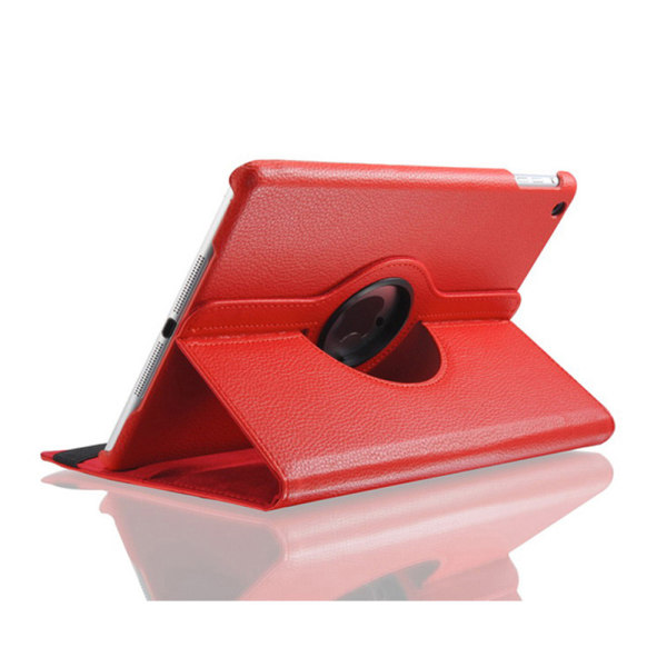 Skydd 360° rotation iPad mini 1 2 3 fodral ställ skärmskydd skal Röd Ipad Mini 1/2/3