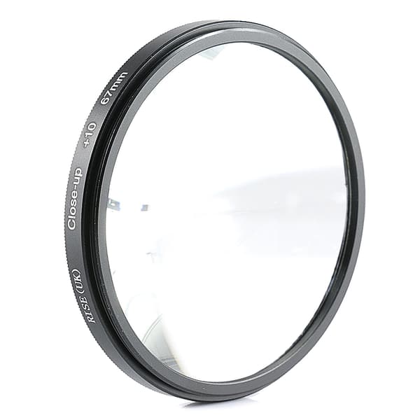67 mm +10 close up- / makro- / närbildsfilter Svart