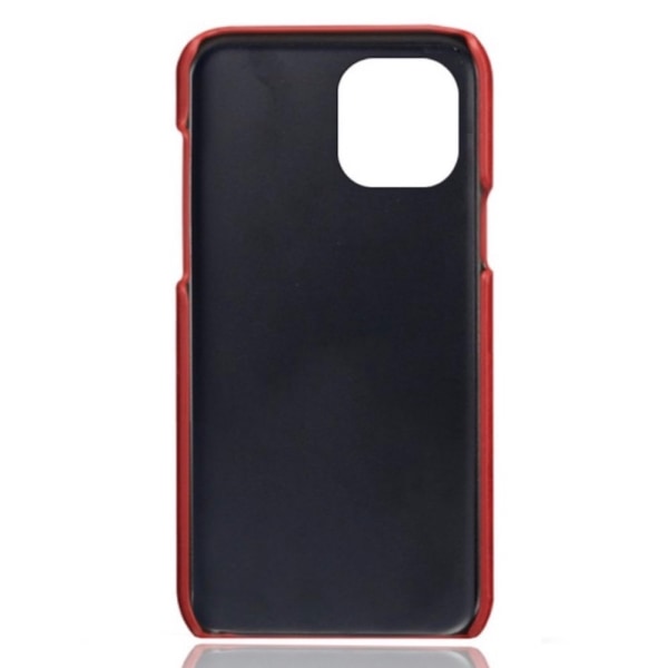 Korttipidike Iphone 14 kansi matkapuhelimen kannen aukko laturin kuulokkeille - Red iPhone 14