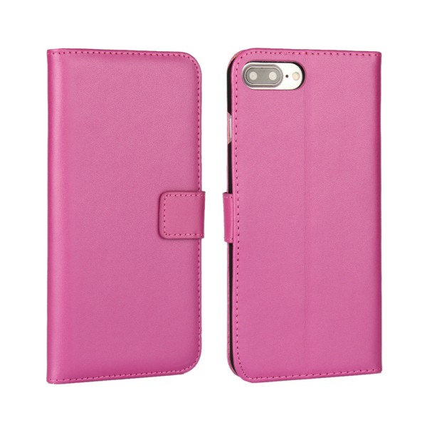 iPhone 7/8 Plus plånboksfodral plånbok fodral skal skydd ceris - CERISE iPhone 7 Plus / Iphone 8 Plus