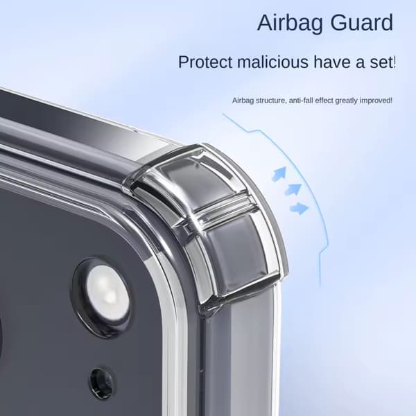 Iphone 17 Pro skal Army V3 - Transparent Iphone 17 Pro