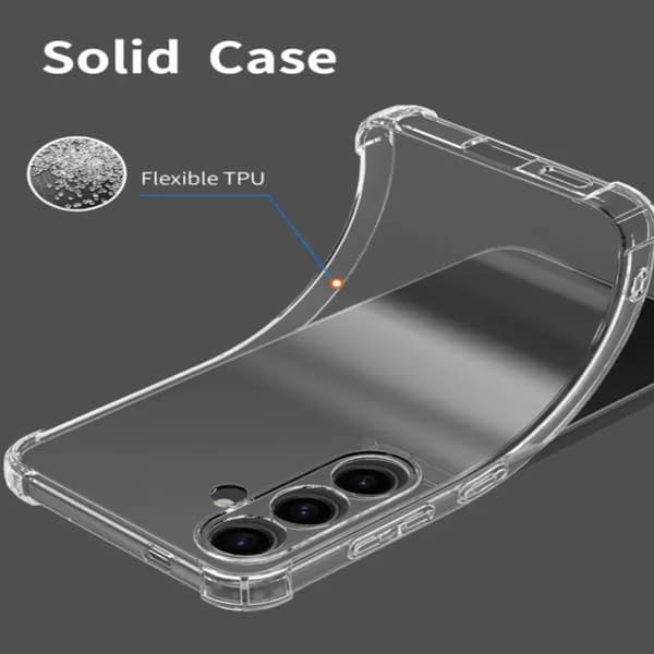 Samsung S24 FE -kotelo Army V3 Transparent