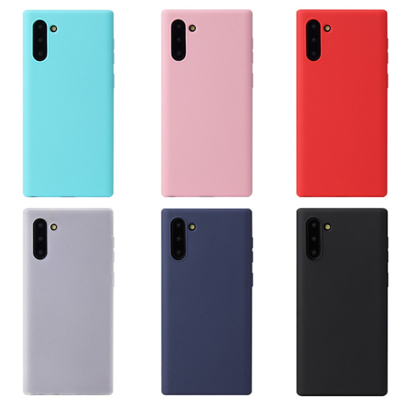 Silikon TPU skal Samsung Note 8/9/10/20 Ultra/Plus fodral rosa - Rosa Note8 Galaxy Samsung
