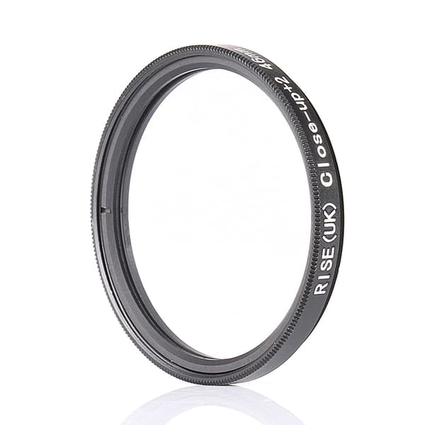 46mm +2 close up- / makro- / närbildsfilter svart