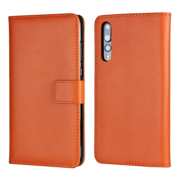 OnePlus 5T/6/6T/7/7T/7Pro plånbok skal fodral kort mobilskal - Orange OnePlus 7