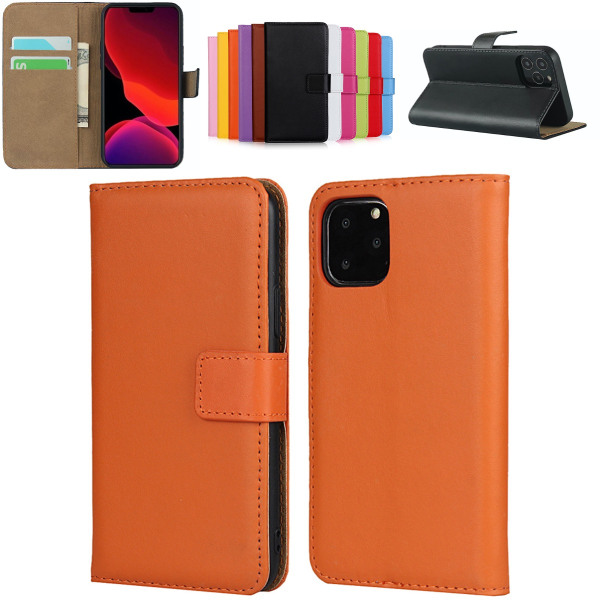 iPhone 11 Pro Wallet Case Wallet Case Cover Orange - Orange iPhone 11 Pro