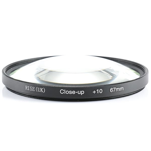 67 mm +10 close up- / makro- / närbildsfilter Svart