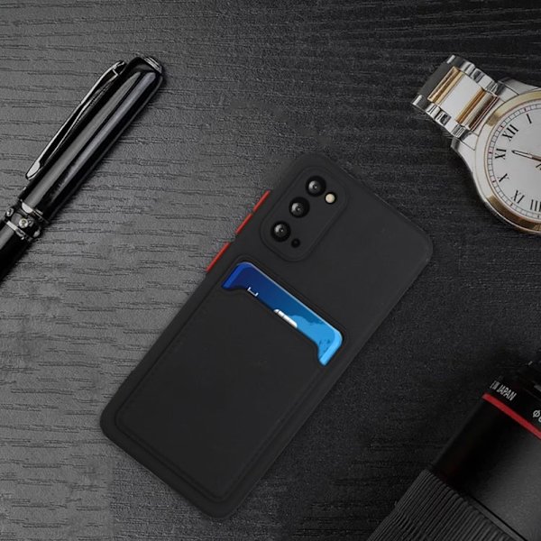 Musta korttikotelo Samsung Note 10/20 Plus/Ultra - Black Note10 Plus Samsung Galaxy