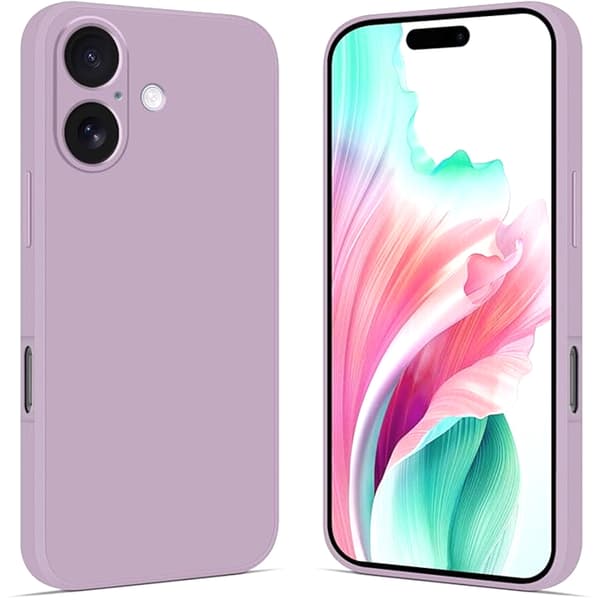 Iphone 17 skal mobilskal silikon / TPU - VÄLJ: LILA IPHONE 17