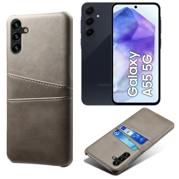 Samsung Galaxy A55 -puhelimen korttikotelo Vaaleanpunainen Samsung A55
