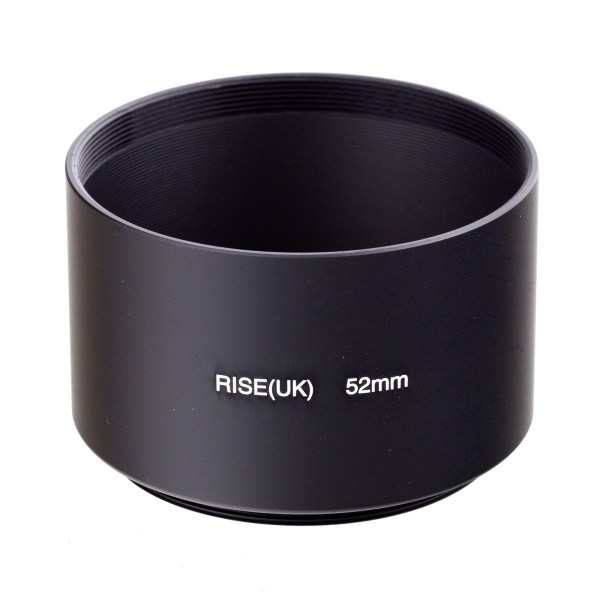 52 mm motljusskydd / professional lens hood svart