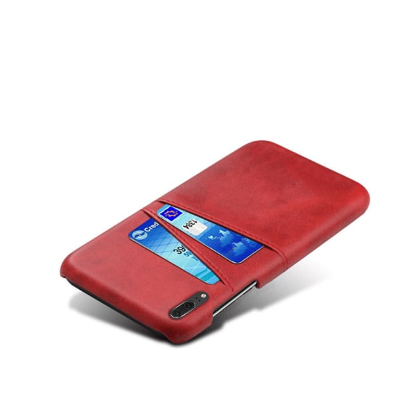 Korttipidike Huawei P20 kansi matkapuhelimen kannen reikä laturikuulokkeille - BLUE