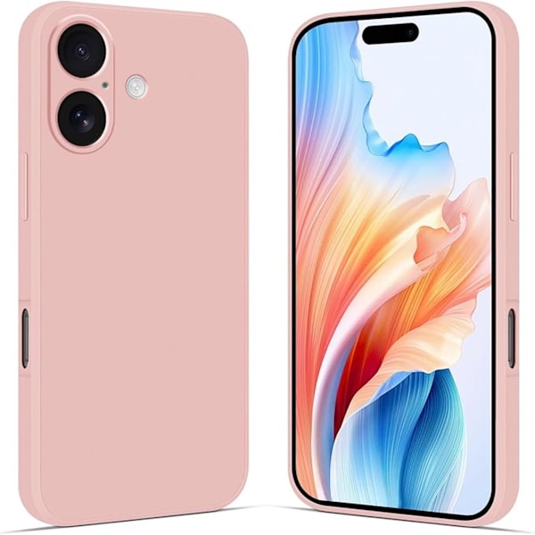 iPhone 16 skal mobilcover etui TPU / silikone sort - BLACK IPHONE 16