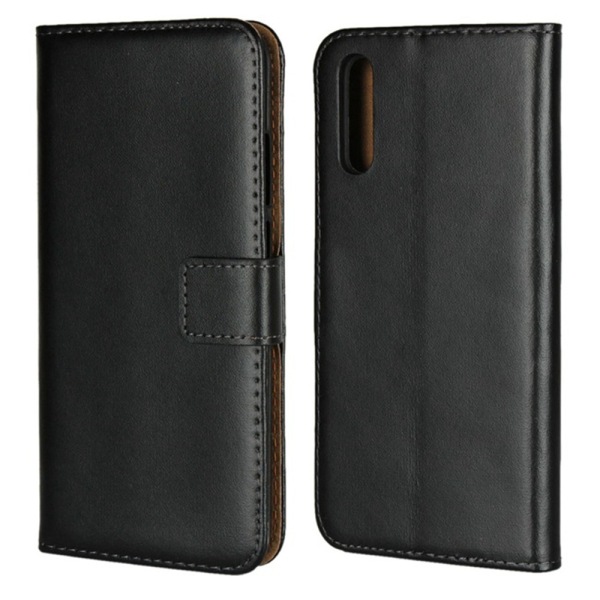 Huawei P20/P20Pro/P20lite plånbok skal fodral kort fack svart - Svart P20 Pro