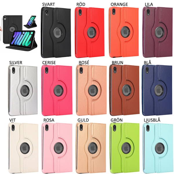 iPad cover A16 gen 11 2025 / iPad 10.9 2022 gen 10 skal beskyttelse - Sort  
