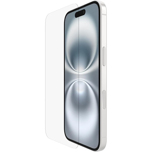 iPhone 16 Skærmbeskytter Hærdet Glas Premium 1-pak gennemsigtig