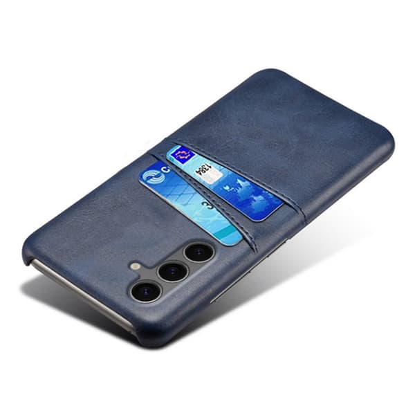 Samsung Galaxy A35 cover 2 kortrum grå - Grå Samsung A35