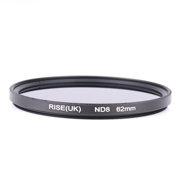 GRÅFILTER / ND2 62 MM Svart