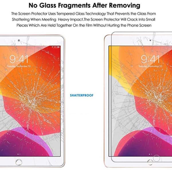 iPad AIR 2 näytönsuoja karkaistu lasi 9H läpinäkyvä  