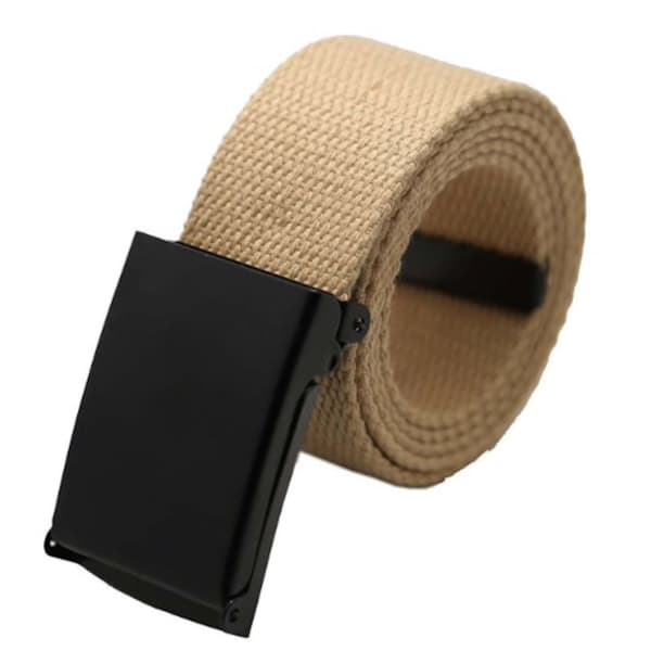Beige canvas-vyö Beige