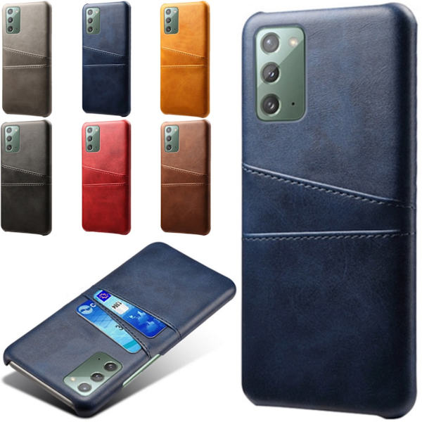Samsung Galaxy Note20 etui kort - Blå Note20