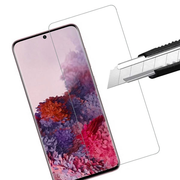 Samsung S21 FE skærmbeskytter 9H passer til cover, etui, høretelefoner - Transparent Samsung S21 FE