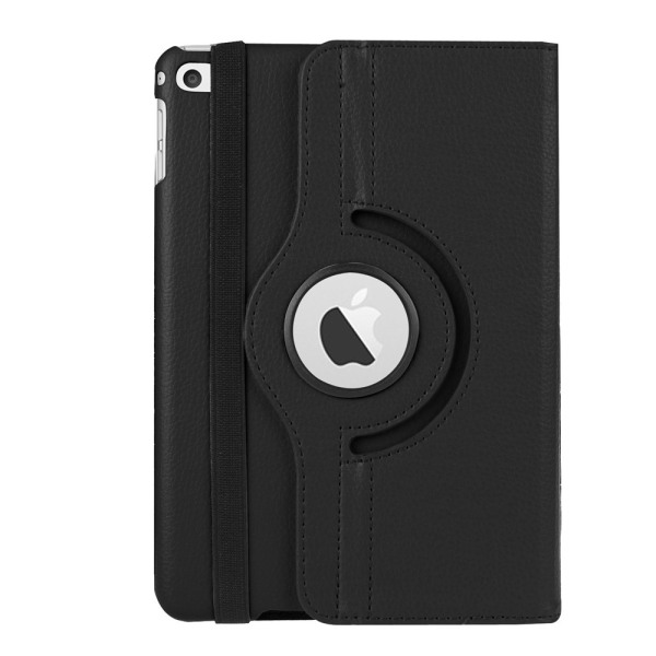 Beskyttelse 360° rotation iPad mini 4/5 etui stativ skærmbeskyttelse skal - Sort Ipad Mini 5/4 2019/2015