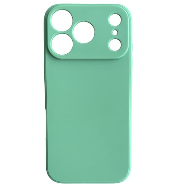 Iphone 17 Pro skal mobilskal silikone / TPU - VÆLG: LIGHT GREEN IPHONE 17 PRO