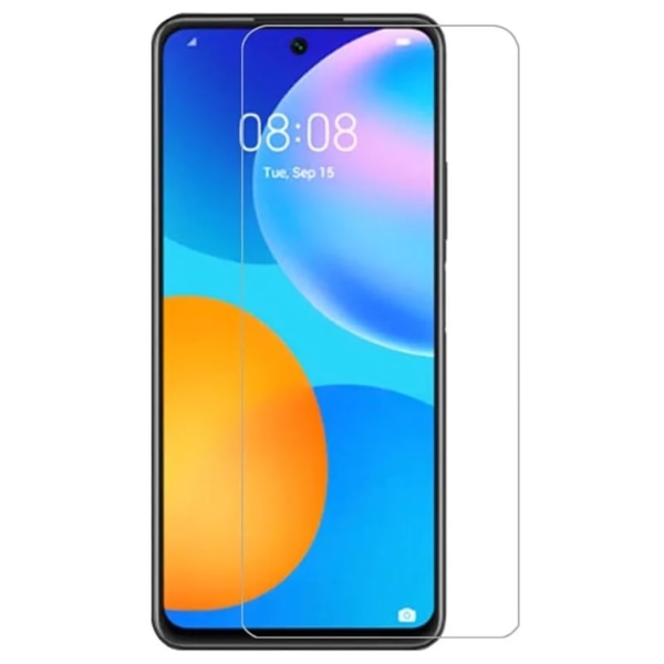 Huawei P Smart 2021 skærmbeskytter 9H passer til skal-hovedtelefoner - Transparent Huawei P Smart (2021)