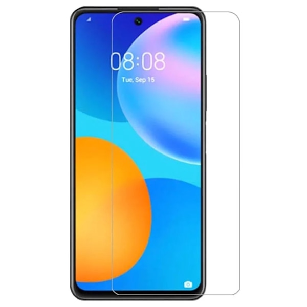 Huawei P Smart 2021 skärmskydd 9H passar skal fodral hörlurar - Transparent Huawei P Smart (2021)