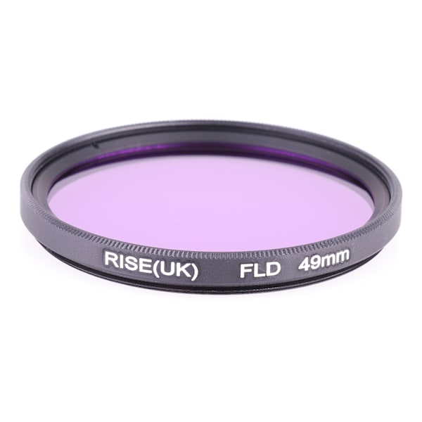 FLD FILTER 49 MM Svart / lila