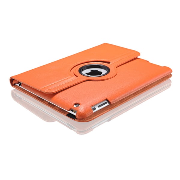 Beskyttelse 360° rotation iPad 2/3/4 etui sæt skærmbeskytter cover taske: Orange Ipad 2/3/4 fra 2011/2012 Ikke Air