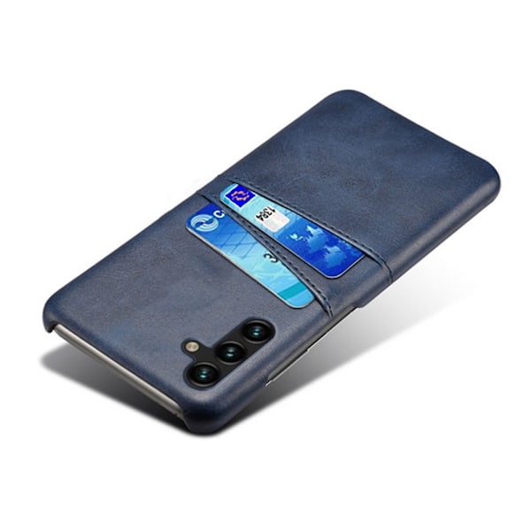 Kortholder Samsung Galaxy A15 etui mobilcover oplader høretelefoner - Sort Samsung A15
