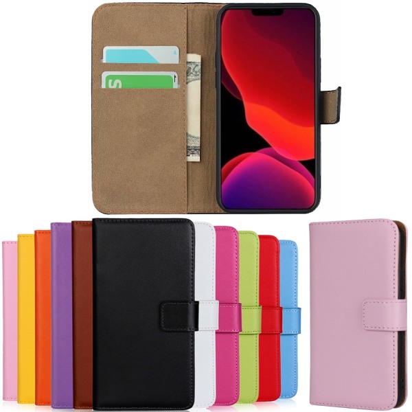 iPhone 13 Pro Max plånboksfodral plånbok fodral skal kort rosa - Rosa iPhone 13 Pro Max