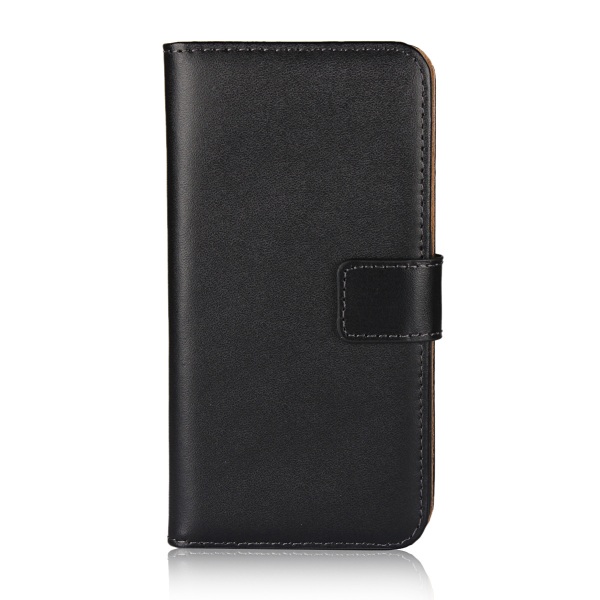 iPhone 15 Pro plånboksfodral plånbok fodral skal kort svart - Svart iPhone 15 Pro