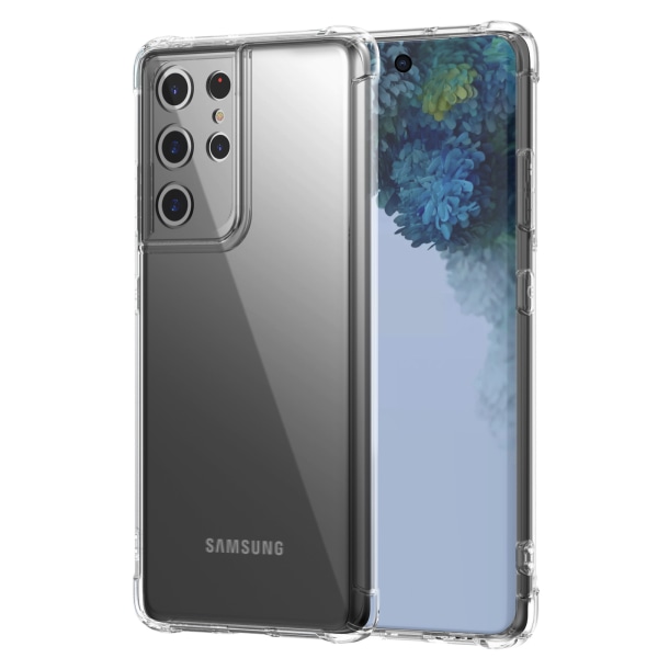 Samsung Galaxy S22 Ultra -kotelo Army V3 läpinäkyvä