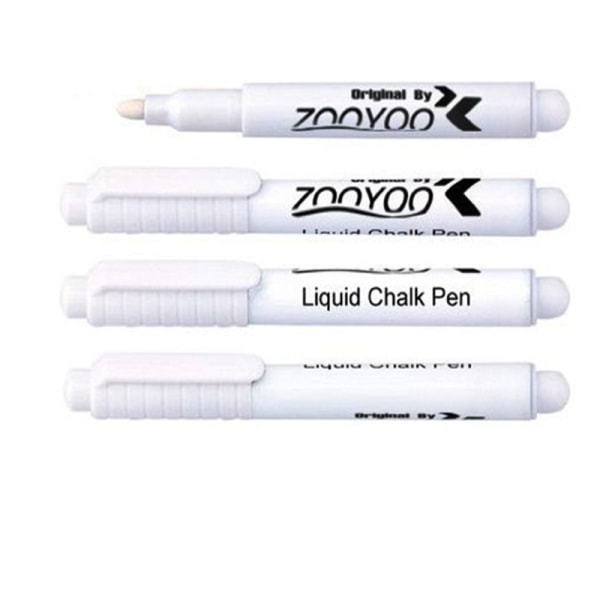 2 pack vit kalk tuschpenna penna pennor vit